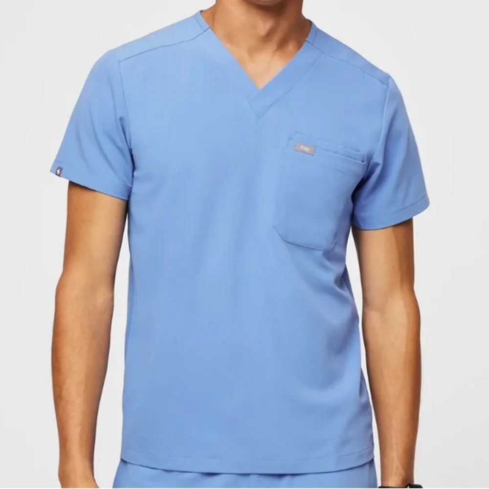 Figs • Pisco / Leon Ceil Blue Scrub Set - S Short